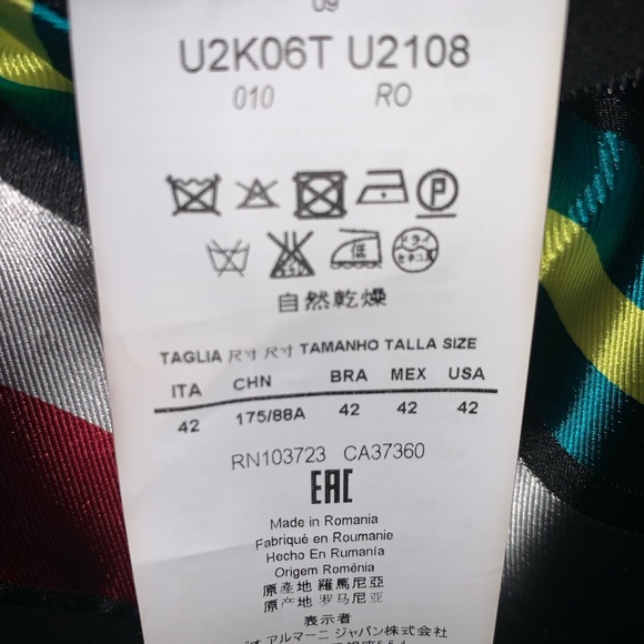 Emporio Armani spaghetti strap top cami - Picture 3 of 4